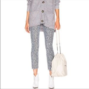 GRLFRND Wildcat Karolina Leopard Skinny Jeans Size 25
